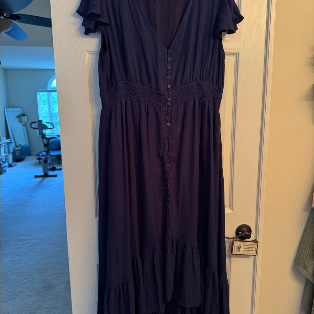 Sweet Love Deep Blue Maxi Dress